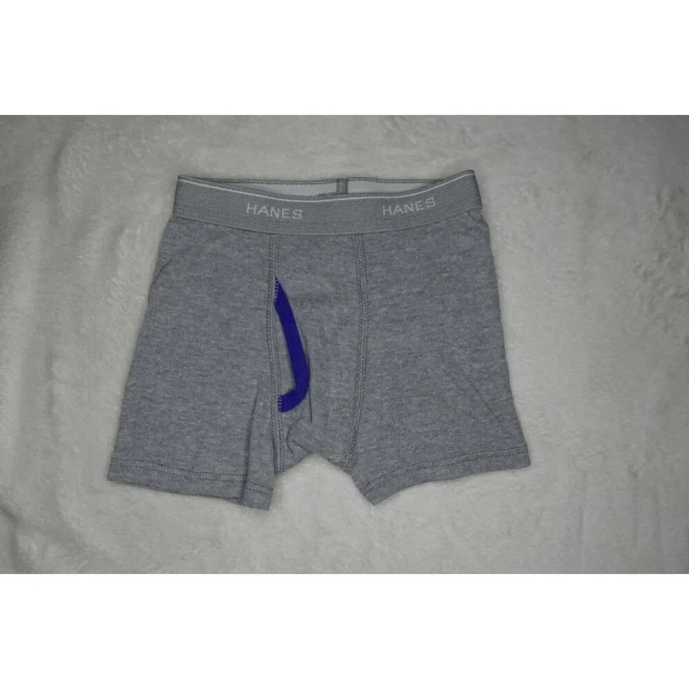 Hanes Toddler Boys' Boxer Briefs 2T-3T: Cotton, Tagless, Cars Pattern + Solid